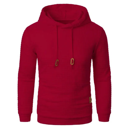 Strukturierter Hoodie-Pullover – Casual Premium Edition