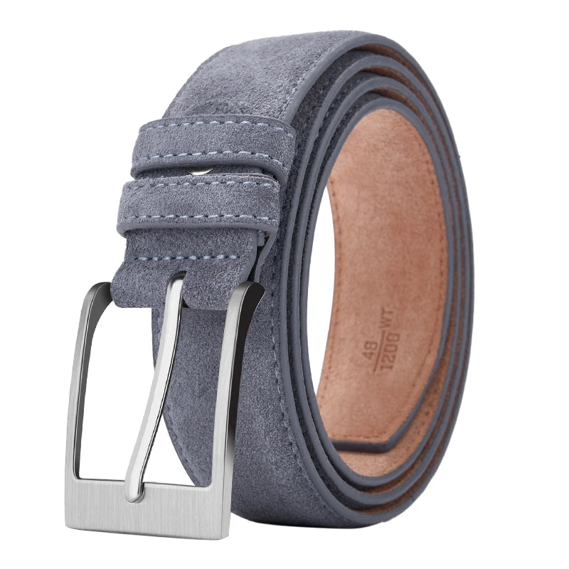 Men’s Suede Belt – Classic and Versatile Style