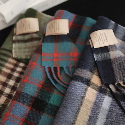 Men's wool scarf - British versatile