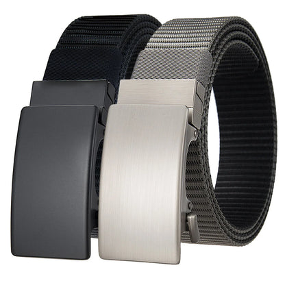 Men’s Tactical Nylon Belt – Durable Metal Buckle