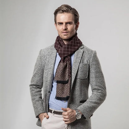 Luxury Men's Scarf, High Quality for Men