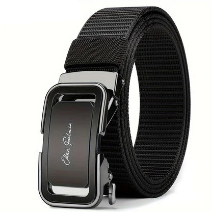 Men’s Tactical Belt with Quick-Release Metal Buckle – Heavy-Duty Nylon Strap