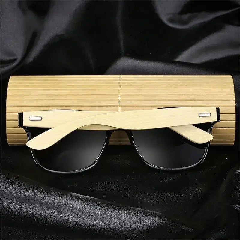 Men’s Sunglasses with Wooden Temples – Style and Sustainability UV400