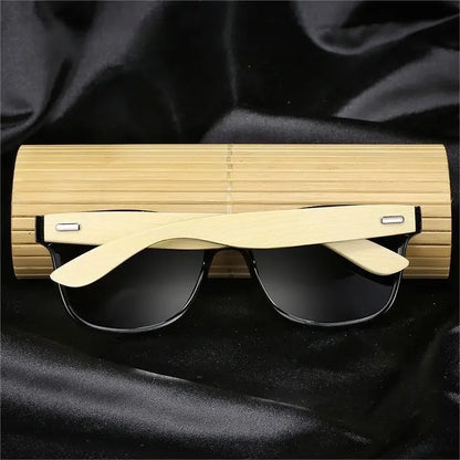 Men’s Sunglasses with Wooden Temples – Style and Sustainability UV400