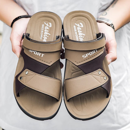 Classic Men's Sandal - Comfortable Beach Flip Flop, Soft Sole