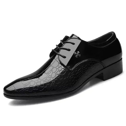 Spitz zulaufende Schuhe in Übergröße – Die neuesten italienischen Oxford-Schuhe für Herren 