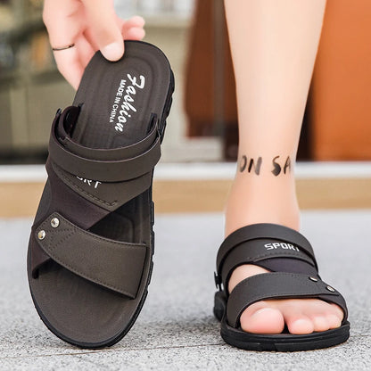 Classic Men's Sandal - Comfortable Beach Flip Flop, Soft Sole