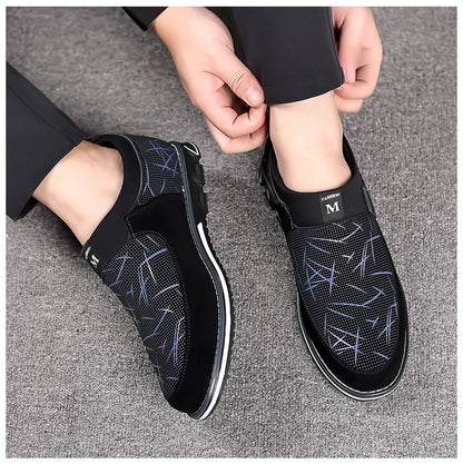 Herren Businessschuhe aus Leder - Bequeme Halbschuhe für die Arbeit