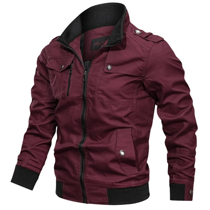 Men’s Casual Tactical Bomber Jacket