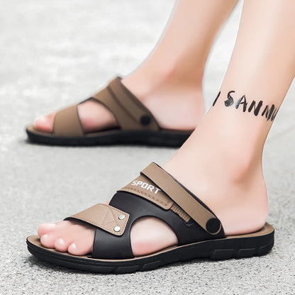 Classic Men's Sandal - Comfortable Beach Flip Flop, Soft Sole