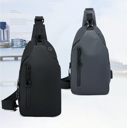 Men’s Sling Crossbody Bag – Compact, Modern, and Waterproof