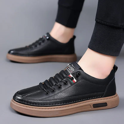Men's Versatile Casual Shoes - Ultra Soft Leather and Pleasure