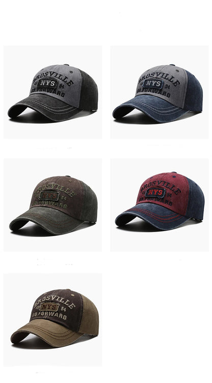 Vintage Washed Baseball Cap – Retro Casual Style