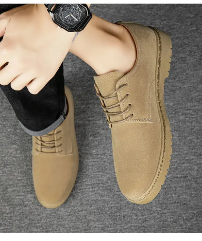 Men's Sneakers - Fashionable Formal Loafers with Soft Sole