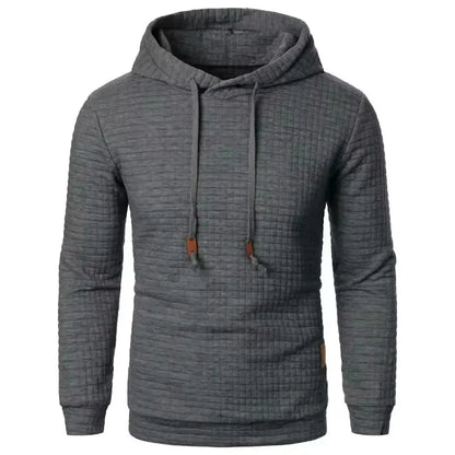 Strukturierter Hoodie-Pullover – Casual Premium Edition