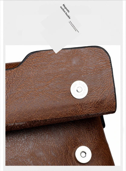 Men’s Messenger Bag – Timeless Sophistication for Stylish Men | Perfect for iPad and Laptop
