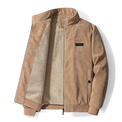 Men’s Corduroy Sherpa-Lined Jacket