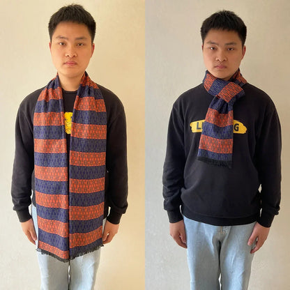 Men's Pashmina Scarf for Men, Wool Scarf for Winter.