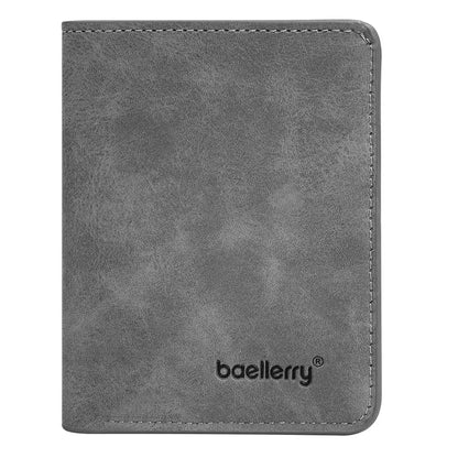 Slim Men’s Wallet with Multiple Card Slots and ID Window – Compact and Stylish