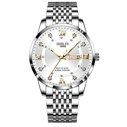 Classic Men’s Watch with Calendar — Sophistication Meets Everyday Functionality