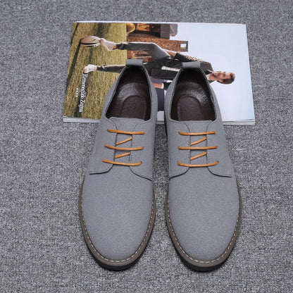 Herren Freizeitschuhe - Wildleder mit Schnürsenkeln