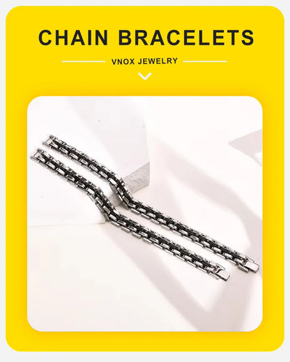 Men’s Stainless Steel Bracelet – Strength and Sophistication