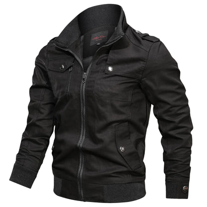 Men’s Casual Tactical Bomber Jacket