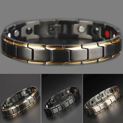 Magnetisches Edelstahlarmband für Herren – Moderner und anspruchsvoller Stil