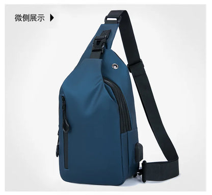 Men’s Sling Crossbody Bag – Compact, Modern, and Waterproof