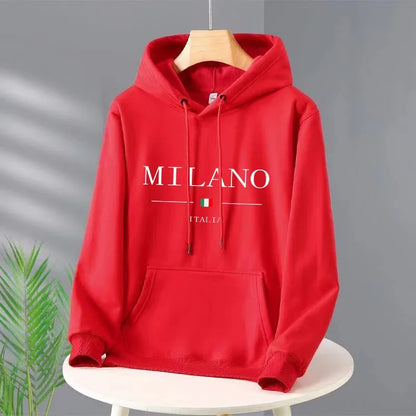 Milano Italia Printed Hoodie