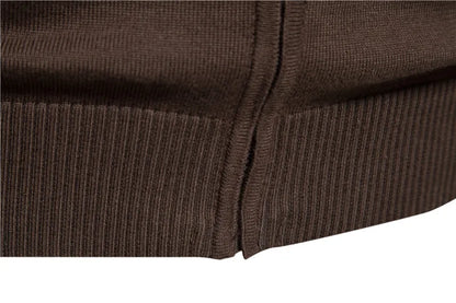 Modern Zip-Up Knit Sweater – Comfortable & Stylish Fit