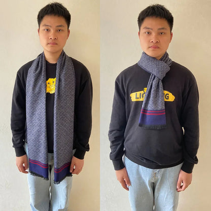 Men's Pashmina Scarf for Men, Wool Scarf for Winter.