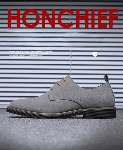 Herren Freizeitschuhe - Wildleder mit Schnürsenkeln